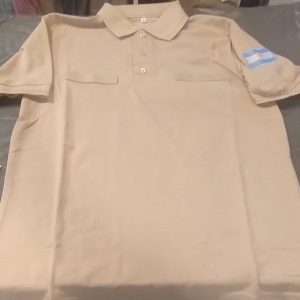 CHOMBA ARENA CON ESCUDO ARG BORDADO REGLAMENTARIA