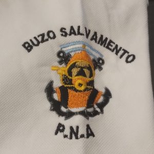 CHOMBA BLANCA BUZO (REGLAMENTARIA)